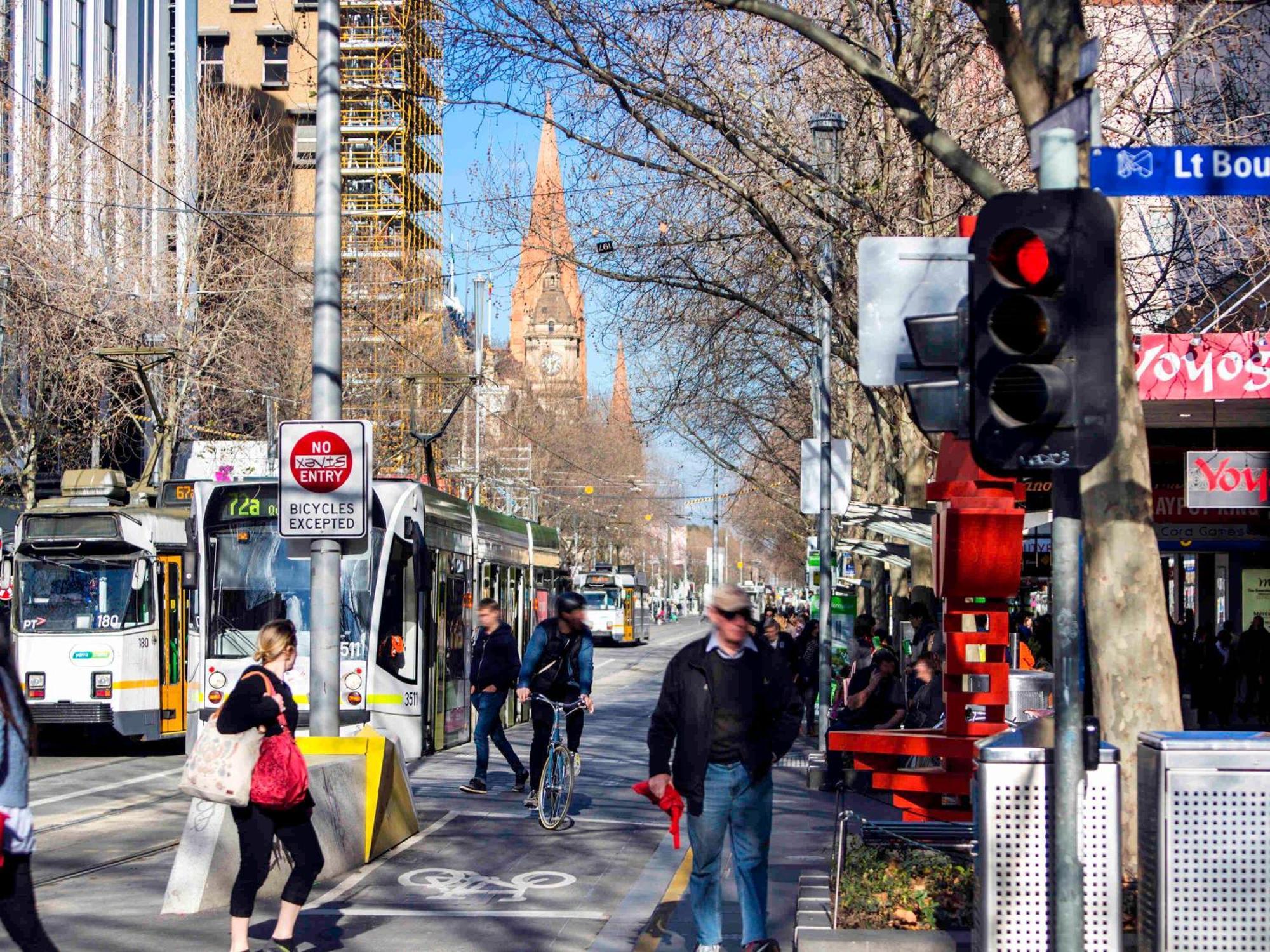 Pullman Melbourne City Centre Ngoại thất bức ảnh The Melbourne CBD is the most densely populated area in Australia.